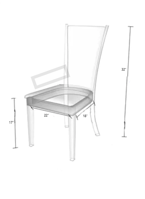 Phlebotomy Black Chair - Plastic and Metal