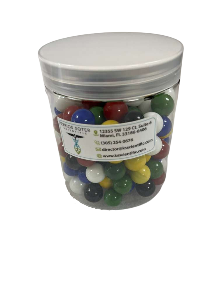 Marble Jar 16 oz. - Zeekio Mega Marble Replacement Game Marbles