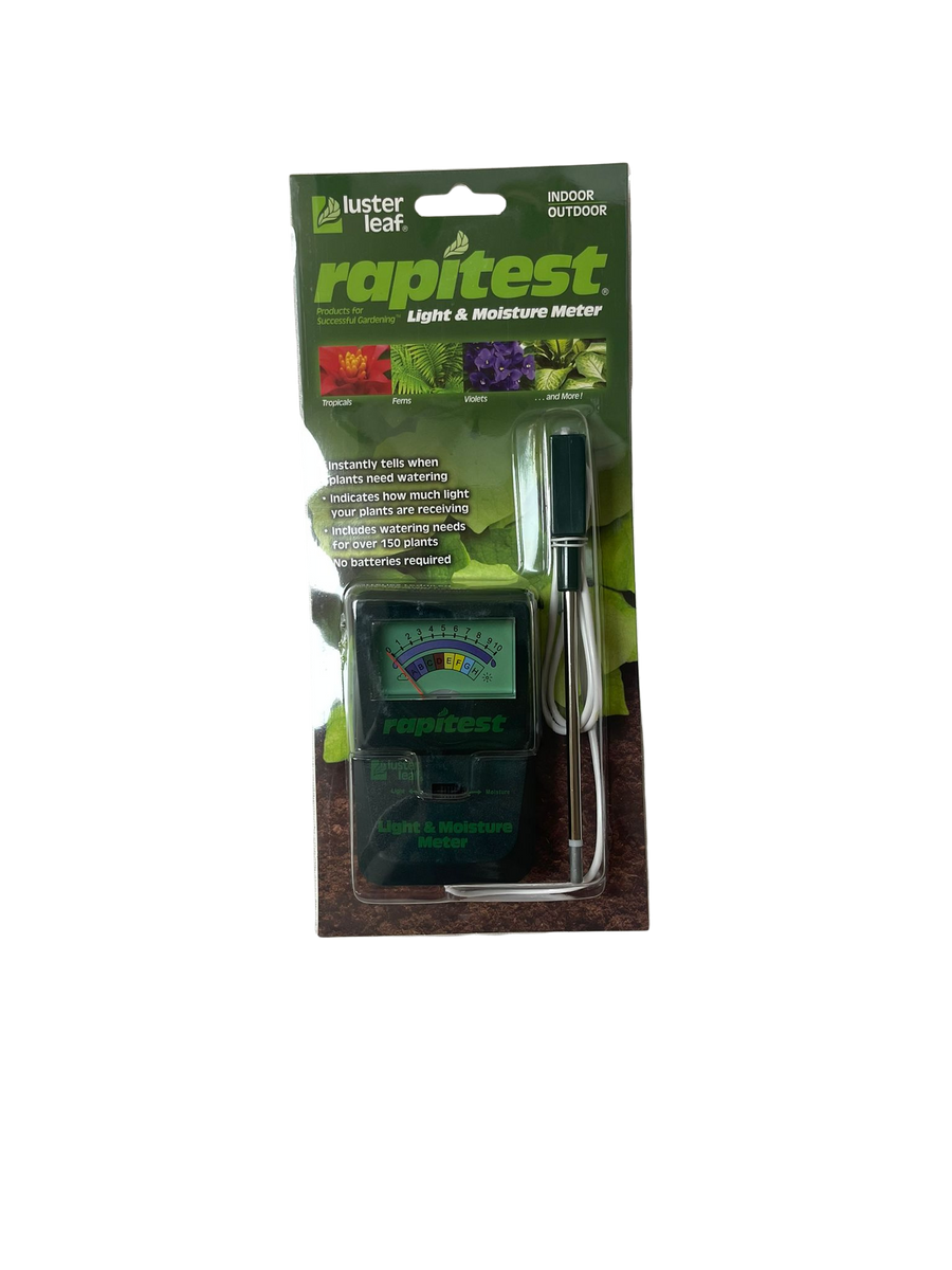 luster leaf 1820 rapitest soil moisture meter Luster Leaf 1820 Rapitest Soil Moisture Meter Garden Plant Watering To – Kyrios Soter Scientific LLC