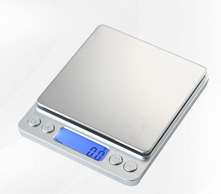 Compact Digital Scale I2000 - Perfect For Small Spaces - No Batteries  Required! - Temu