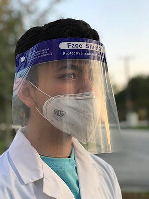 Plastic Regular Face Shield, Reusable - Kyrios Soter Scientific