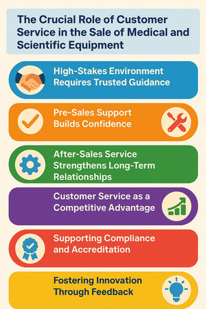 The Crucial Role of Customer Service in the Sale of Medical and Scientific Equipment