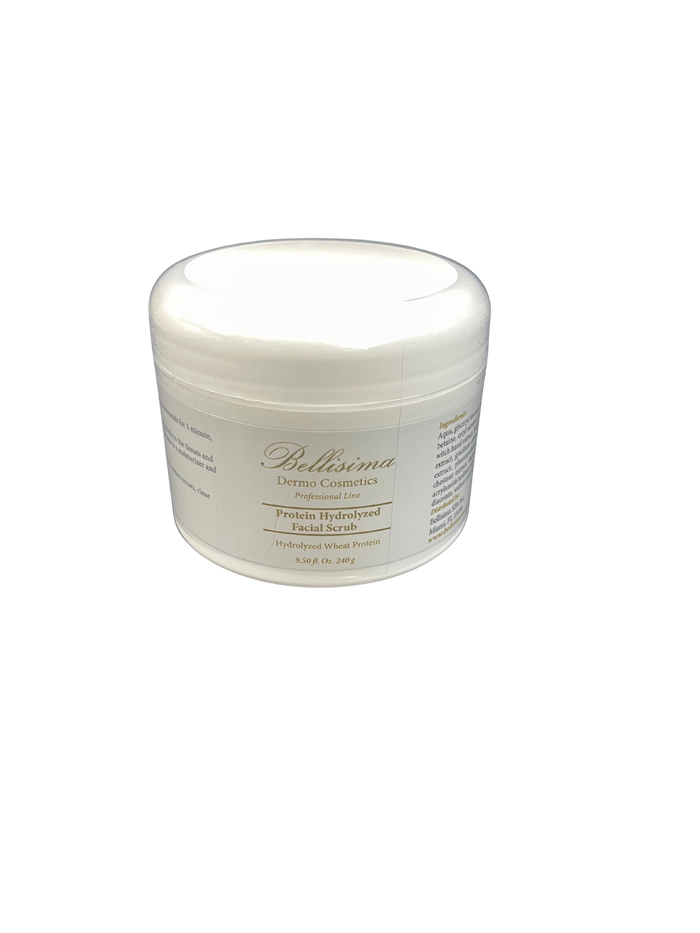 Bellisima Protein Hydrolyzed Facial Scrub– Anti-Aging Line 8.50 fl. oz.