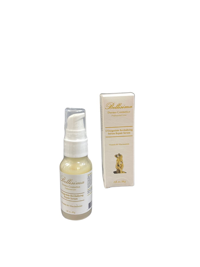 Bellisima L'Oxygeniste Revitalizing Repair Serum – Anti-Aging Line 2 oz.