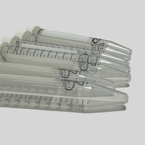 Non-Sterile 15ml Centrifuge Tubes w/ Flat Caps - Polypropylene