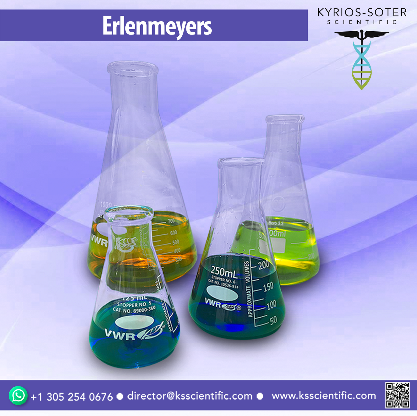Erlenmeyer Flask, 500 mL