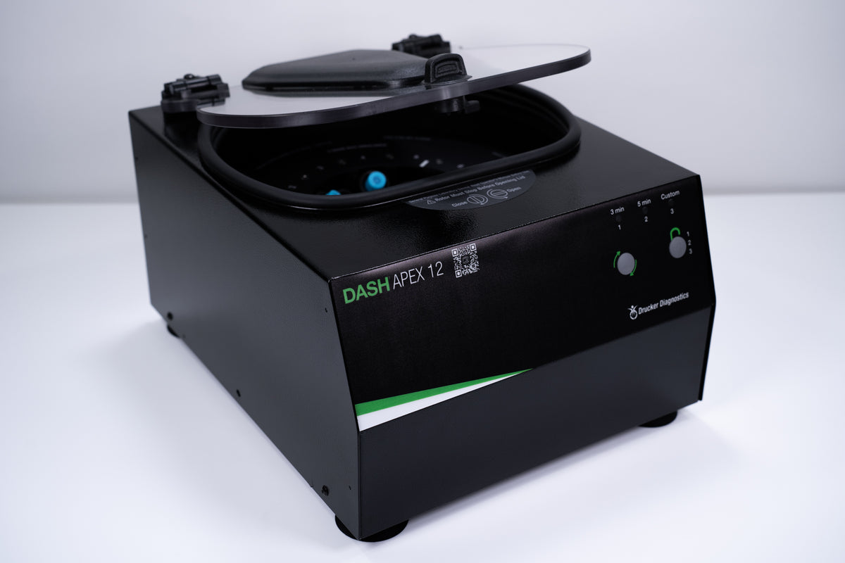 Drucker DASH Apex 12 STAT Lab Centrifuge – Kyrios Soter Scientific LLC