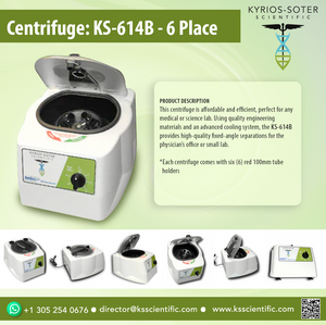 (A2) Centrifuge: KS-614B - 6 Place (New)