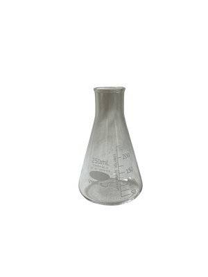 VWR Avantor 250mL Narrow Mouth Erlenmeyer Flask Borosilicate Glass New