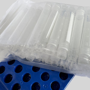 MTC Bio V4805 Sterile 5.0 mL Self-Standing Vials-Graduations, O-Ring (500 Total)