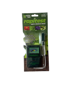 Luster Leaf 1820 Rapitest Soil Moisture Meter Garden Plant Watering Tool