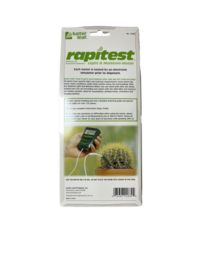 Luster Leaf 1820 Rapitest Soil Moisture Meter Garden Plant Watering Tool