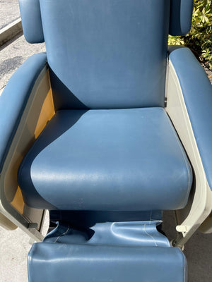 Clinical Care Invacare Recliner Blue Chair - Used, good condition
