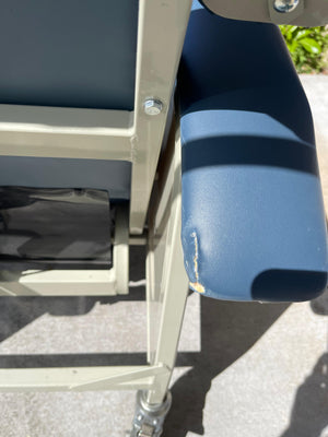 Clinical Care Invacare Recliner Blue Chair - Used, good condition