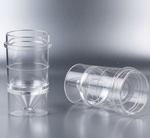 Sample Cup #110621, 2.0mL, Ps, 1000/bag, Polystyrene (PS), Globe Scientific, Non-sterile