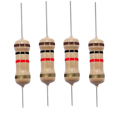 Resistor 1K Ohm  1/2 W (0.5 Watts) (1K R, 1K ohm, 1K Ω) Resistor (10 Pack) for education