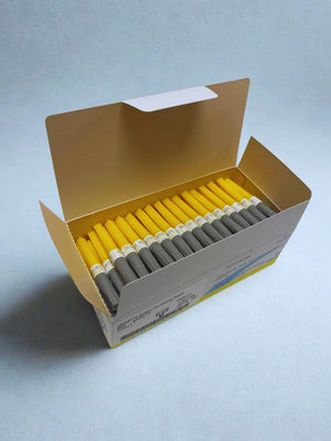 Vacuette Multiple Use Blood Collection #450073, Needle 22 Gauge 1" Yellow, latex Free.