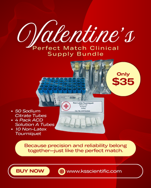 SPA Special Combo Anniversary Offer 50 Sterile Tubes + 4 ACD Tubes + 10 Tourniquet = $35