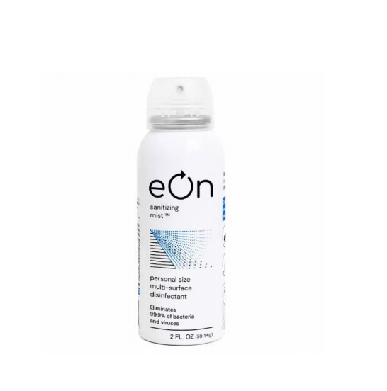 EONMO01 Sanitizing Mist Personal Spray, 2-Fl. oz. for surfaces, Unscented