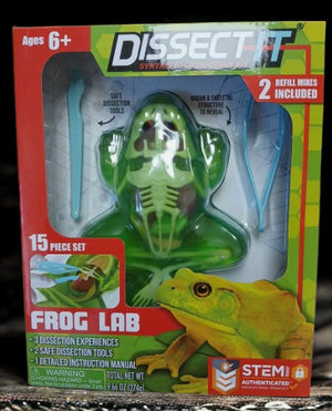 Dissect It Frog Lab Kit for kids 6+ - STEM