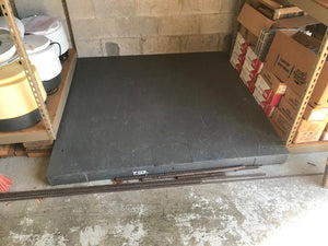 Floor Pallet Scale 10,000 lbs x 2 lbs 5’ x 5’ x 4” - Used, very good condition
