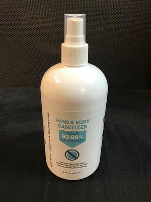 Body and Hand Sanitizer Non-Alcohol - Kyrios Soter Scientific