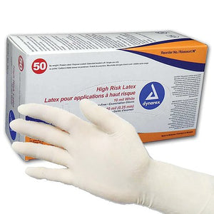 High Risk Latex - Long &White 50 pcs/box - Kyrios Soter Scientific