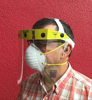 Face Shield - Heavy Duty - Durable and Washable - Wider Size - Kyrios Soter Scientific