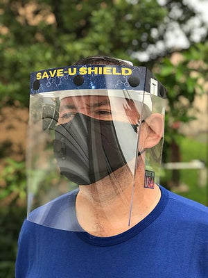 Face Shield - Heavy Duty - Durable and Washable - Wider Size - Kyrios Soter Scientific
