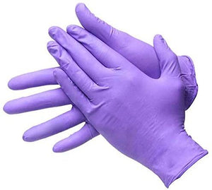Nitrile Gloves - Blue and Purple - Kyrios Soter Scientific
