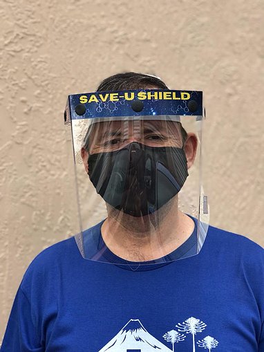 Face Shield - Heavy Duty - Durable and Washable - Wider Size