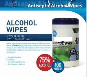 Alcohol Wipes 75% Alcohol with Aloe Vera - Kyrios Soter Scientific