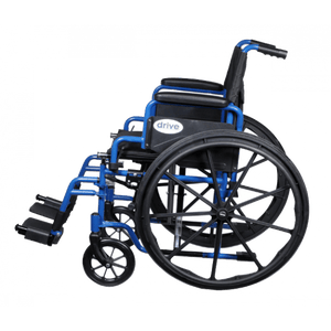 Drive Medical Blue Streak Wheelchair - Kyrios Soter Scientific