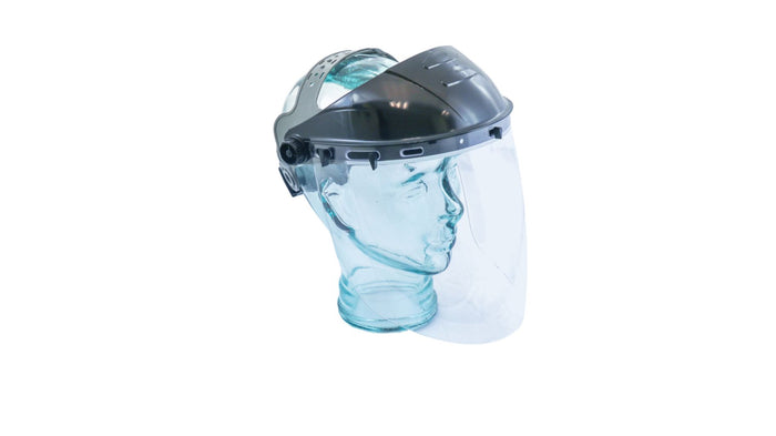 Ratchet Headgear with Face Shield