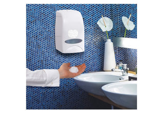 Manual  Skin Care Soap or Sanitizer Dispenser, 1000mL, White - Kyrios Soter Scientific
