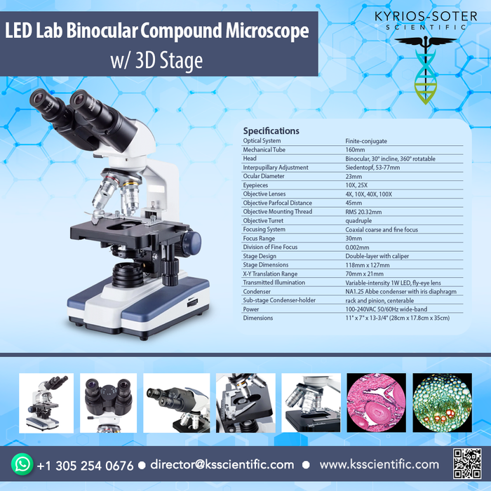 Binocular Microscope: LED Illumination