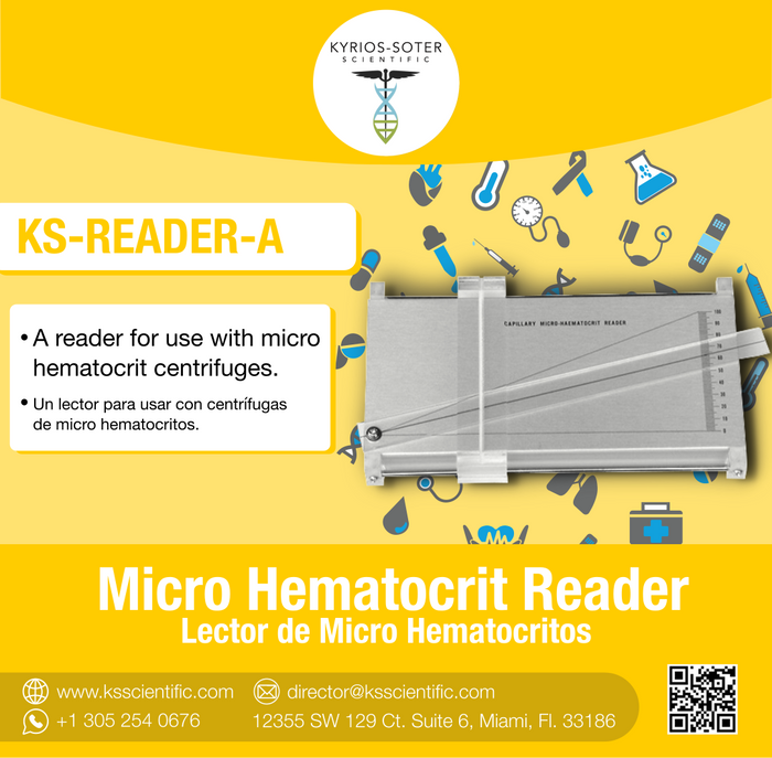 Micro Hematocrit Reader: KS-READER-A