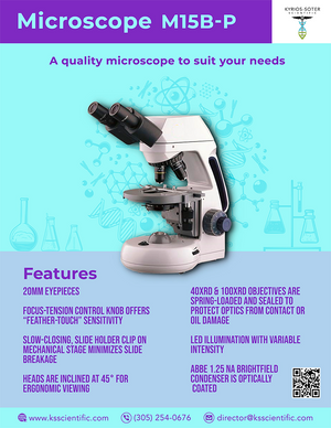 Microscope Swift Optical: M15B-P - Kyrios Soter Scientific