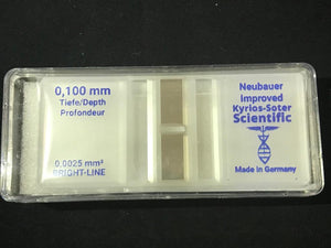 Hemocytometer Neubauer Counting Chamber - Made In Germany - Kyrios Soter Scientific