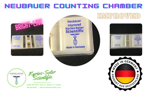 Hemocytometer Neubauer Counting Chamber - Made In Germany - Kyrios Soter Scientific