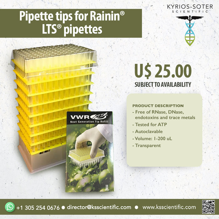 Pipette tips for Rainin® LTS® pipettes - Pipette tips with flex top and Ultrafine Point