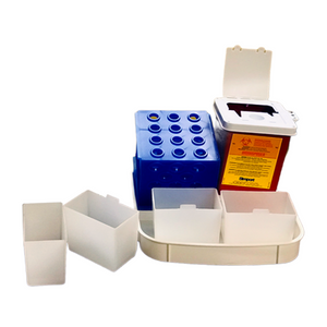 Phlebotomy Tray Transparent: KS-1001-1 - Kyrios Soter Scientific