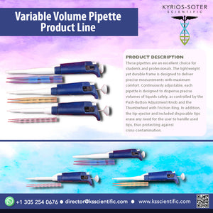 Variable Volume Pipette Product Line