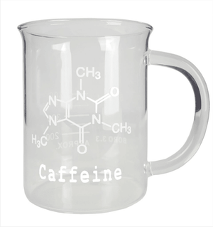 Beaker Mug 500ml "Caffeine" - Kyrios Soter Scientific