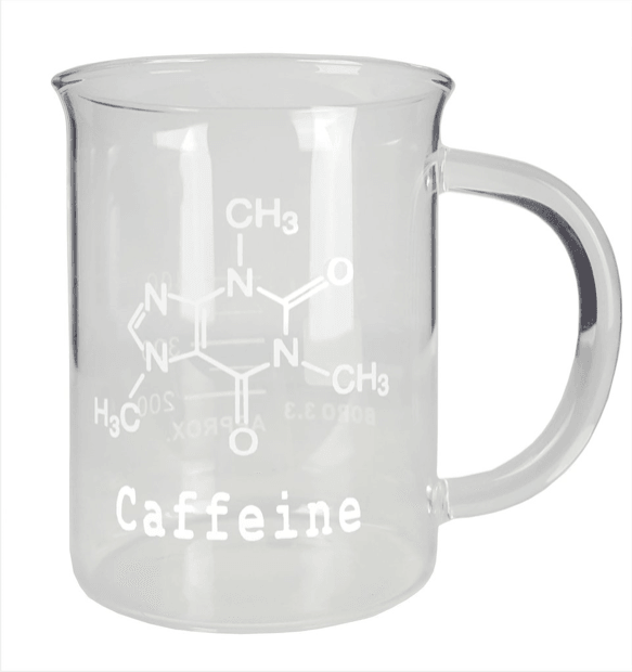 Beaker Mug 500ml "Caffeine"