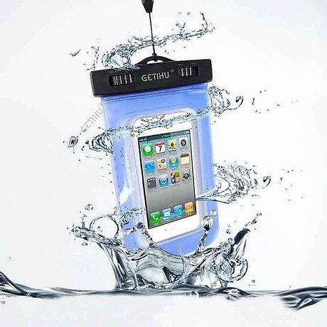 GETIHU Waterproof Cellular Phone Case Pouch for easy disinfection and protection of your phone, documents, keys, etc.