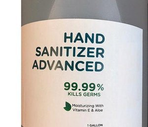 Hand Sanitizer Advanced Vitamin E And Aloe Vera 1 Gallon