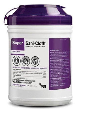 Super Sani-Cloth®️ Germicidal Disposable Wipe